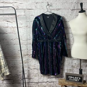Venus Sequin Blazer Dress